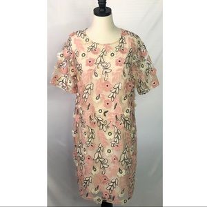 MOLLY BRACKEN PREMIUM Floral Sequin Dress